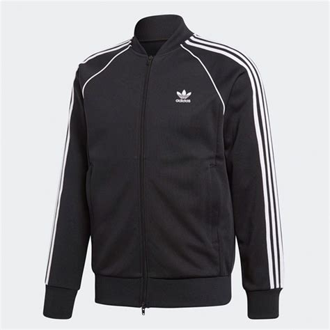 adidas jacke schwarz waben kapuze sport daumenlöcher